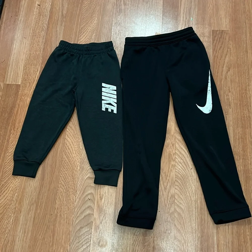 Nike Dri Fit Lot of 2 Boys Athletic Sweat Pants Sz 4-6